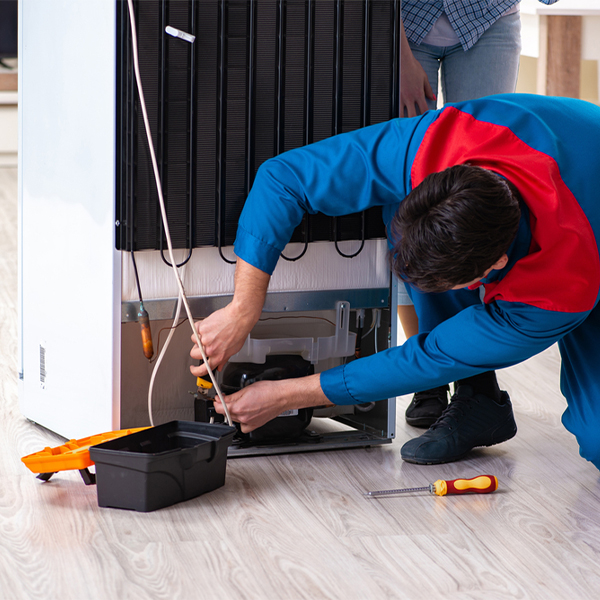 will the repair service cause any damage to my refrigerator in Cadiz